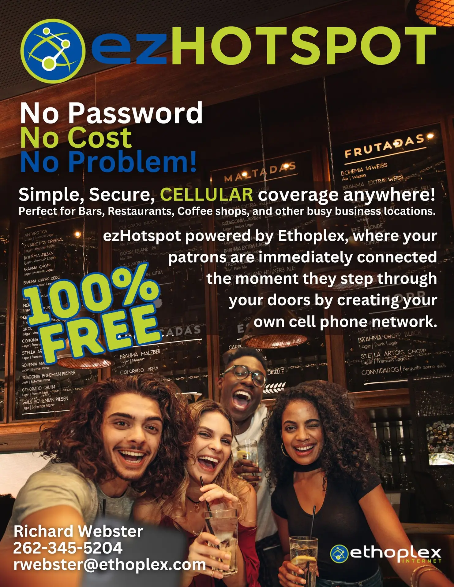 You are currently viewing Enhancing Connectivity: The EZHotspot by Ethoplex and Its Impact on High Traffic Venues